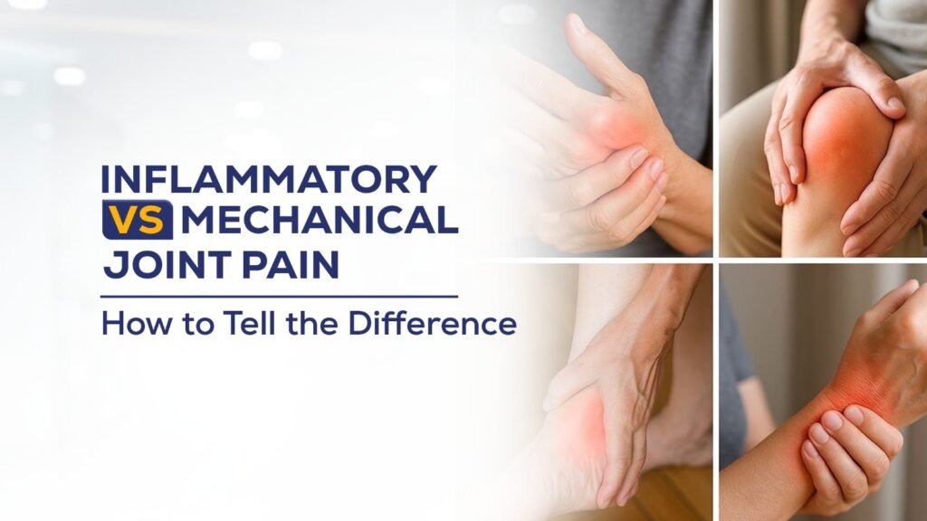 Inflammatory vs Mechanical Joint Pain: How to Tell the Difference