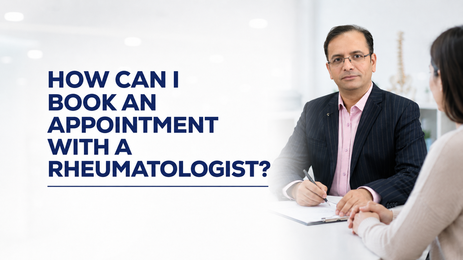 How can I book an appointment with a Rheumatologist?